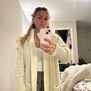 Vintage sears mid length sweater